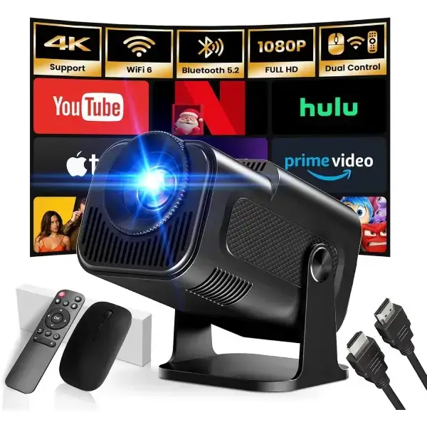 Vidéoprojecteur 4K WiFi6 Bluetooth