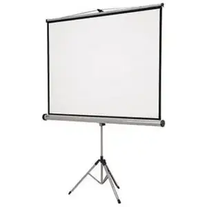 Écran de projection 175×132 cm sur pied
